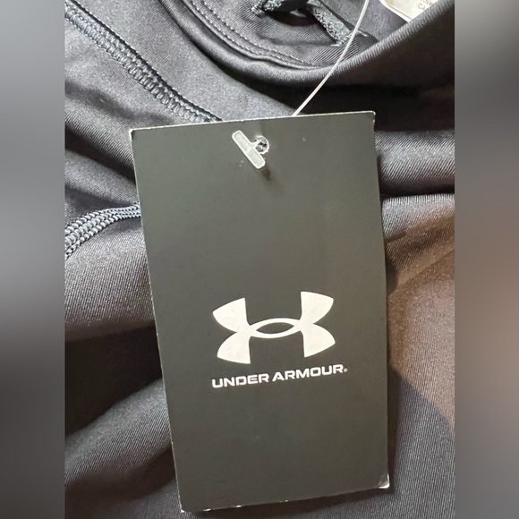 NWT Womens Black and Purple Compression Under Armour Athletic Legging Size S - Picture 10 of 10